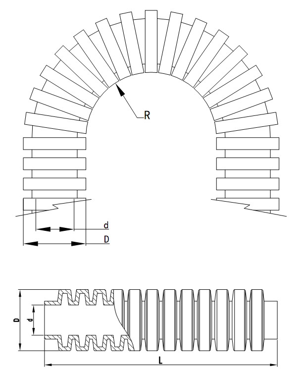 Corrugated Flexible Conduit Corrugated Flexible Conduit