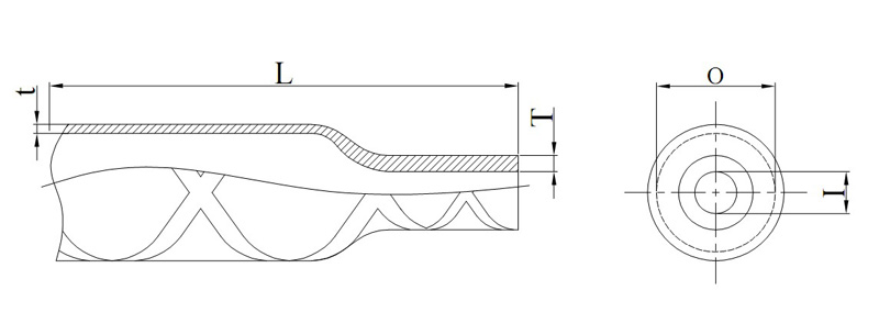Skid-proof Heat Shrinkable Tube